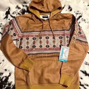 HOOEY Nwt Ladies Western Hoodie small